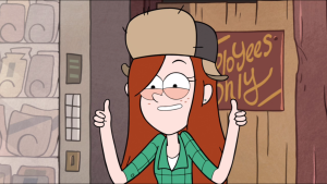 thumbs up wendy photo gravity falls